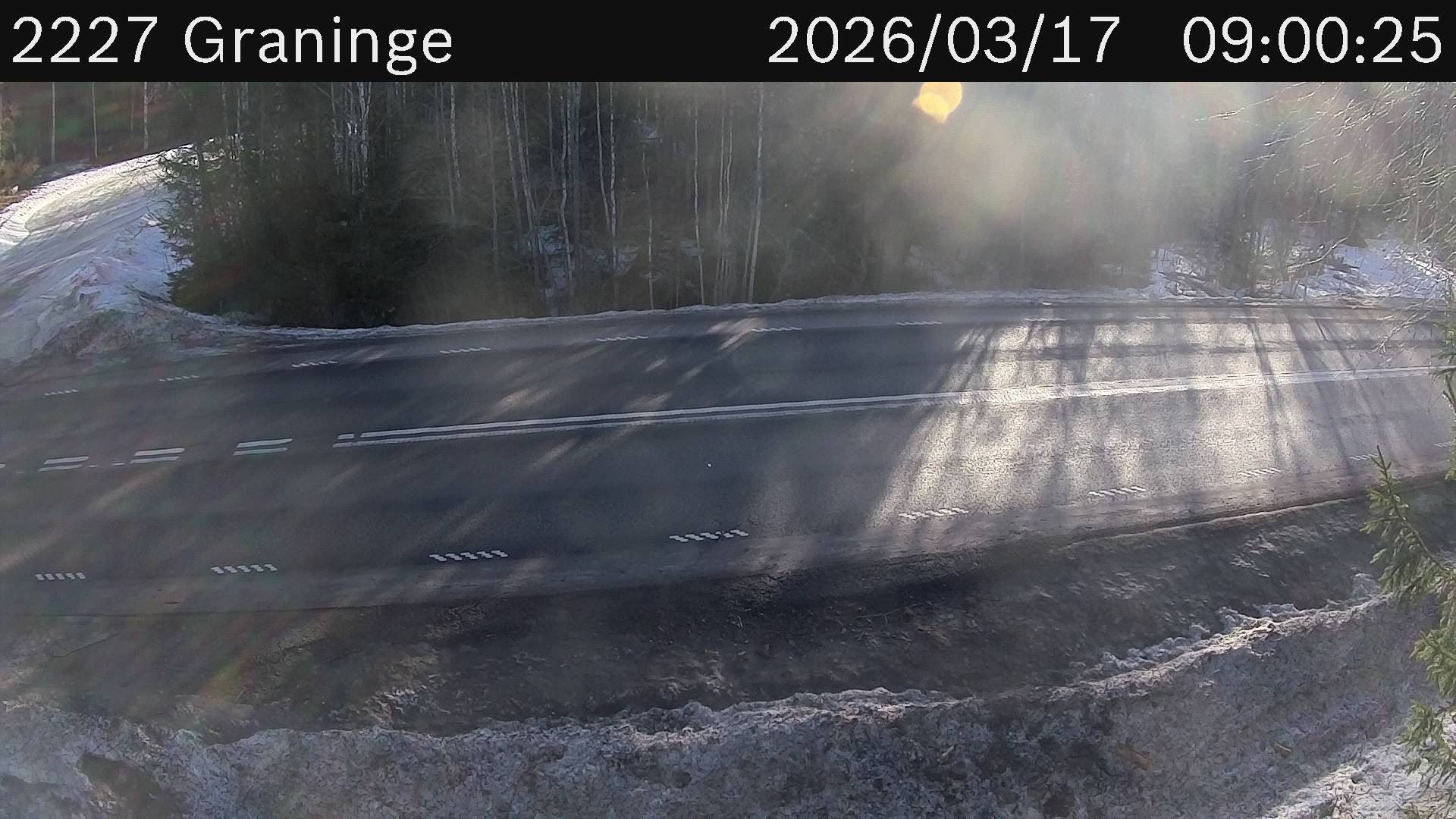 Vägkamera Graninge – Sollefteå kommun, Västernorrlands län