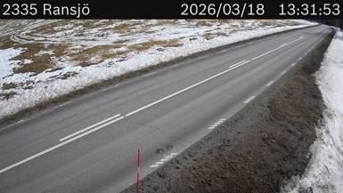 Vägkamera Ransjö — väglag i Jämtland