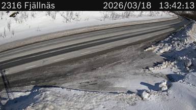 Vägkamera Fjällnäs — väglag i Jämtland