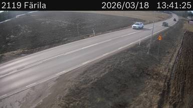 Vägkamera Färila — väglag i Dalarna