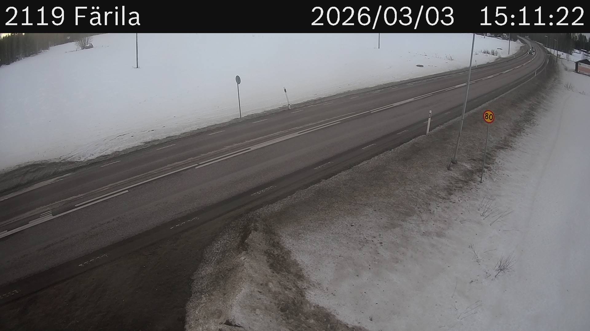 Vägkamera Färila – Ljusdals kommun, Gävleborgs län
