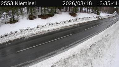 Vägkamera Niemisel — väglag i Norrbotten