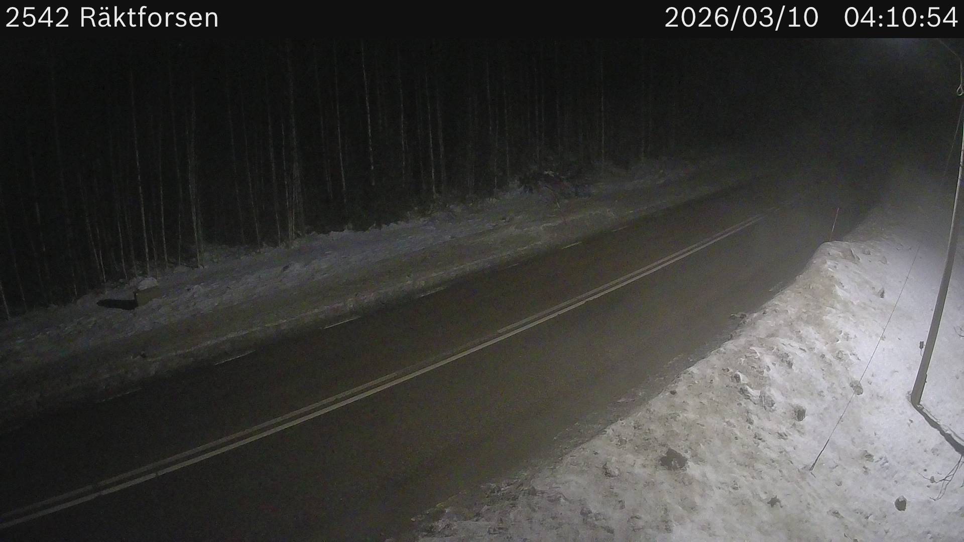 Vägkamera Räktforsen – Kalix kommun, Norrbottens län