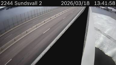 Vägkamera Sundsvall — väglag i Västernorrland