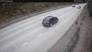 Vägkamera Smälingen — väglag i Dalarna