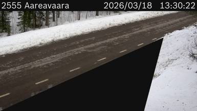 Vägkamera Aareavaara — väglag i Norrbotten