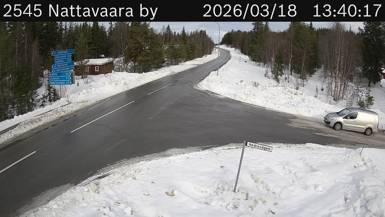 Vägkamera Nattavaara — väglag i Norrbotten