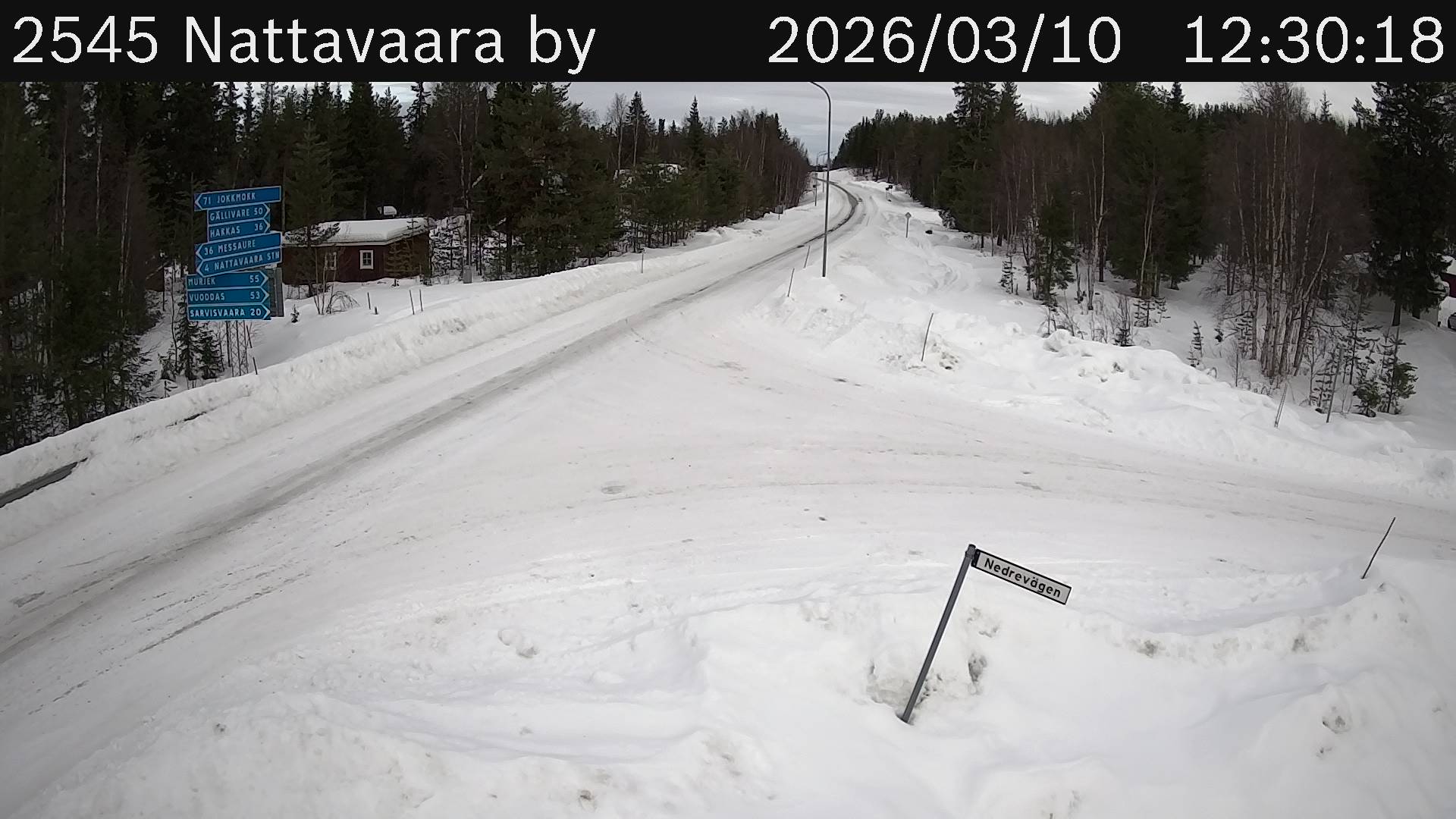 Vägkamera Nattavaara – Gällivare kommun, Norrbottens län