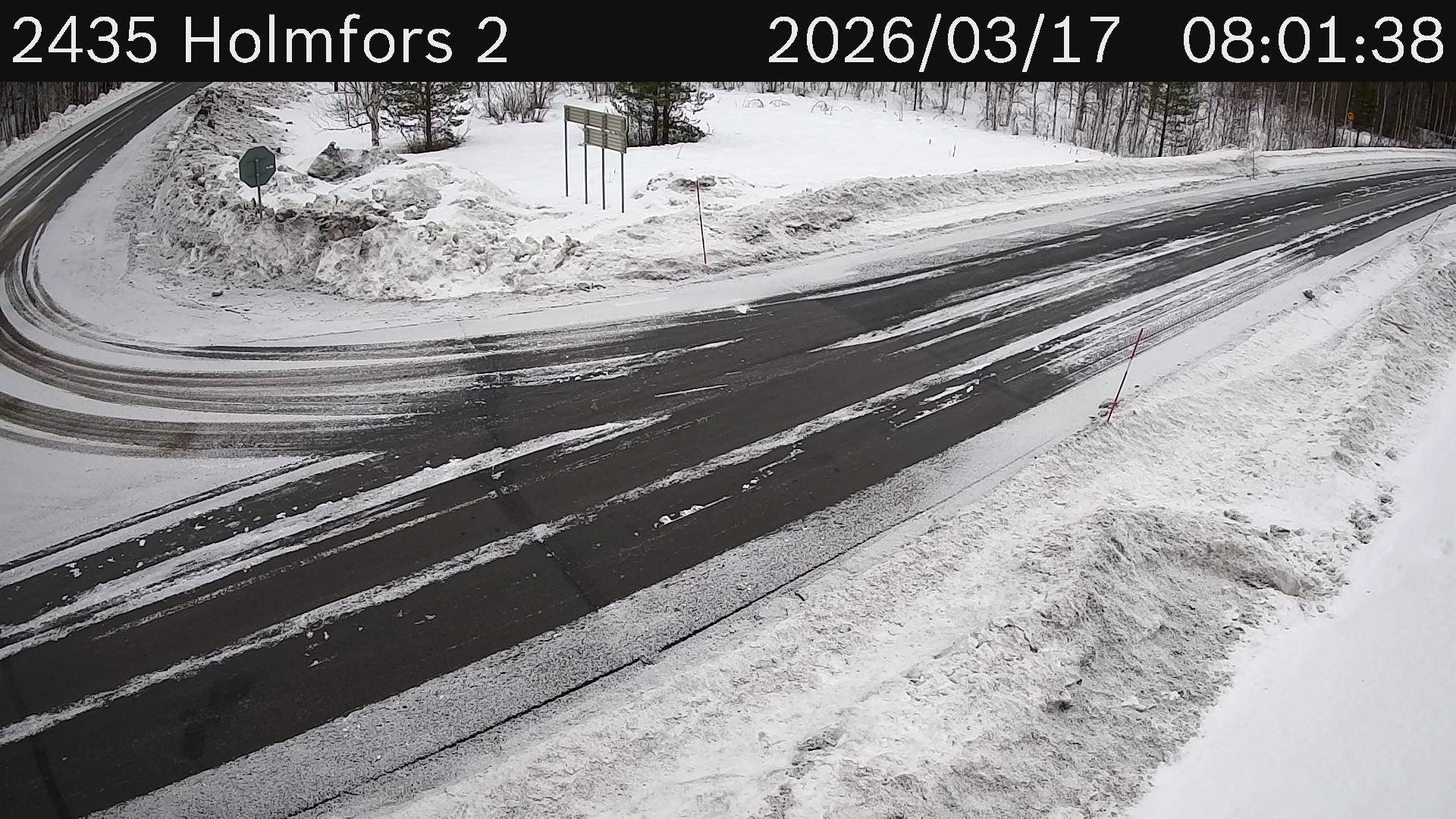 Vägkamera Holmfors 2 – Lycksele kommun, Västerbottens län