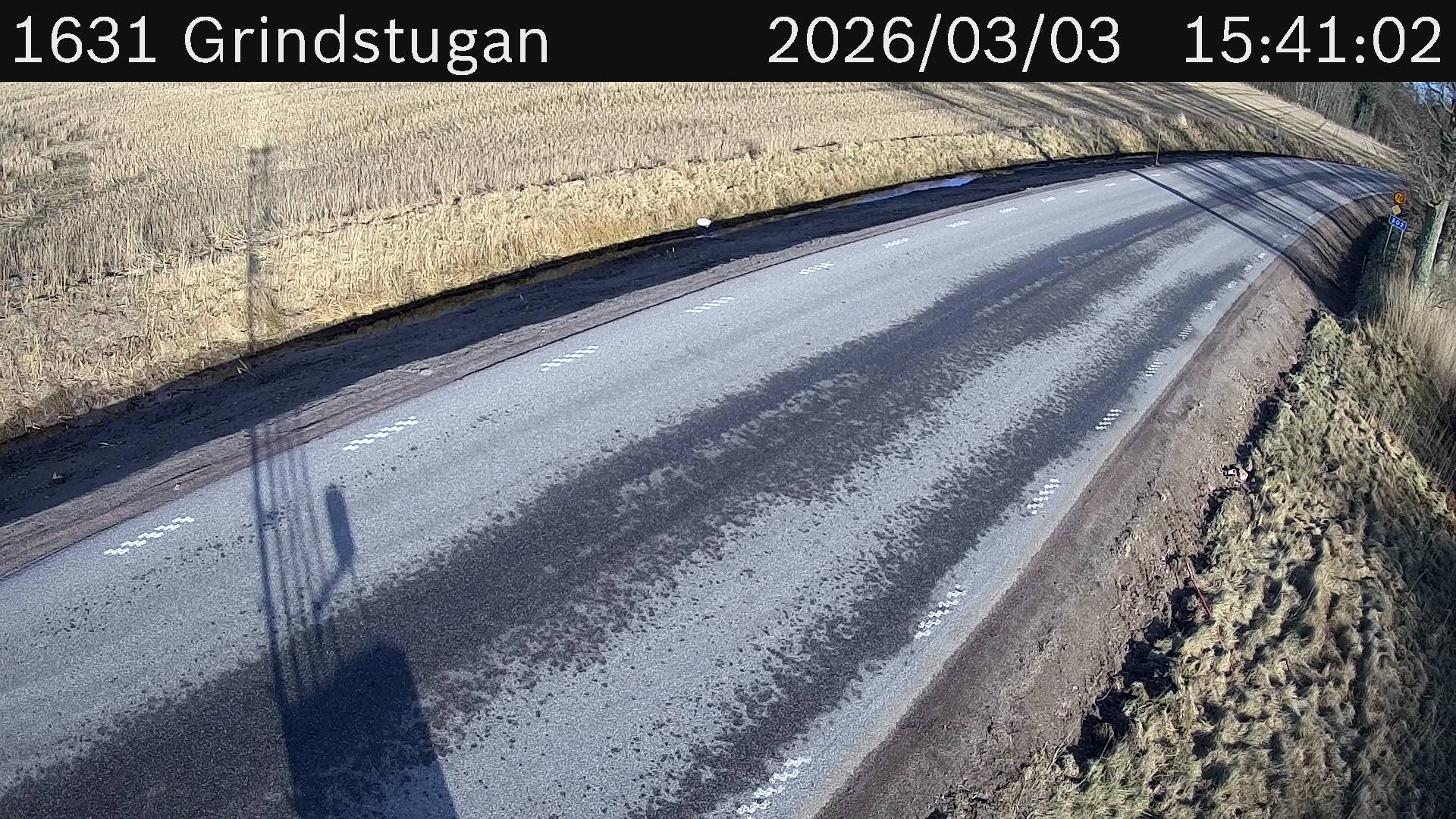 Vägkamera Grindstugan – Undenäs distrikt, Töreboda kommun, Västra Götalands län