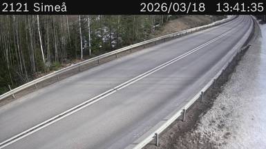 Vägkamera Simeå — väglag i Dalarna