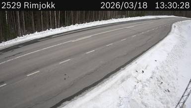 Vägkamera Rimjokk — väglag i Norrbotten