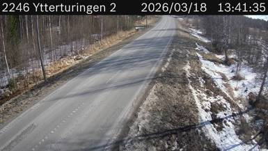 Vägkamera Ytterturingen — väglag i Jämtland