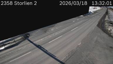 Vägkamera Storlien — väglag i Jämtland