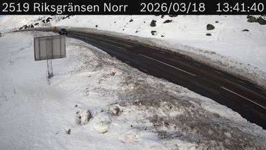 Vägkamera Riksgränsen Öst — väglag i Norrbotten