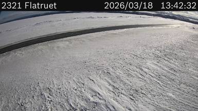 Vägkamera Flatruet — väglag i Jämtland