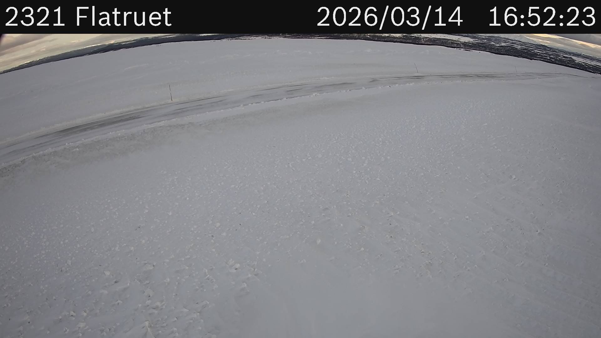 Vägkamera Flatruet – Bergs kommun, Jämtlands län