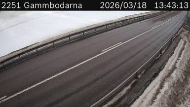 Vägkamera Gammbodarna — väglag i Västernorrland