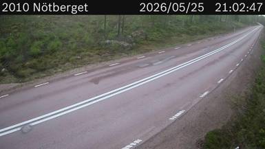 Vägkamera Nötberget — väglag i Dalarna