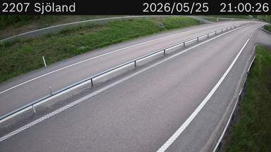 Vägkamera Sjöland — väglag i Västernorrland
