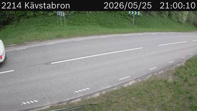 Vägkamera Kävstabron — väglag i Västernorrland