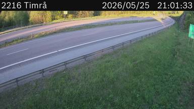 Vägkamera Timrå — väglag i Västernorrland
