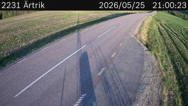 Vägkamera Ärtrik — väglag i Västernorrland
