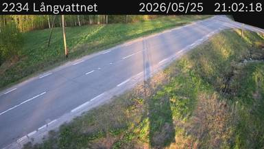 Vägkamera Långvattnet — väglag i Västerbotten