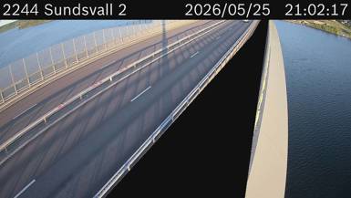 Vägkamera Sundsvall — väglag i Västernorrland