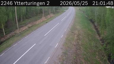 Vägkamera Ytterturingen — väglag i Jämtland