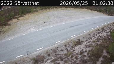 Vägkamera Sörvattnet — väglag i Jämtland