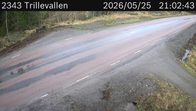 Vägkamera Trillevallen — väglag i Jämtland
