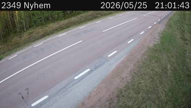 Vägkamera Nyhem — väglag i Jämtland