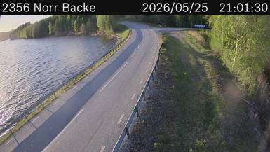 Vägkamera Norr Backe — väglag i Västerbotten