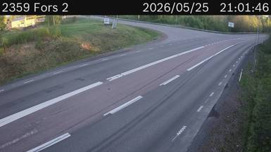 Vägkamera Fors — väglag i Västernorrland