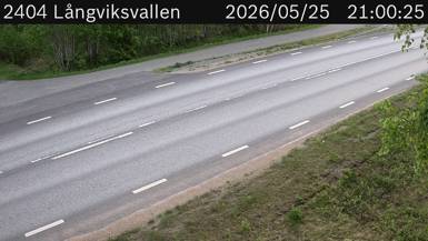 Vägkamera Långviksvallen — väglag i Västerbotten