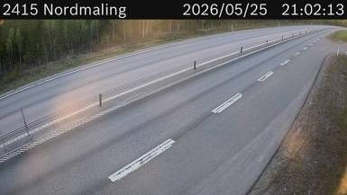Vägkamera Normaling — väglag i Västerbotten