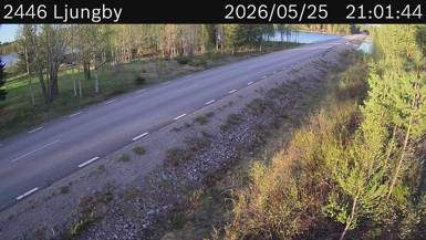 Vägkamera Ljungby — väglag i Västerbotten