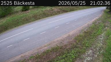 Vägkamera Bäckesta — väglag i Norrbotten