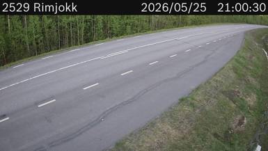 Vägkamera Rimjokk — väglag i Norrbotten