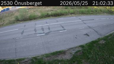Vägkamera Önusberget — väglag i Västerbotten