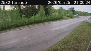 Vägkamera Tärendö — väglag i Norrbotten