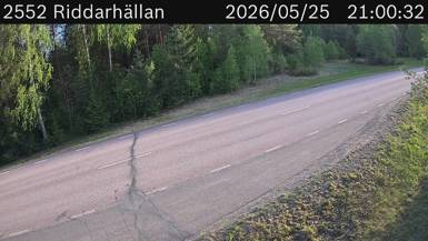 Vägkamera Riddarhällan — väglag i Norrbotten