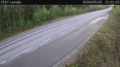 Vägkamera Lansån — väglag i Norrbotten
