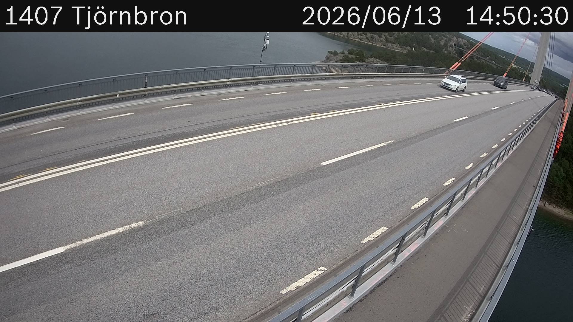 Tjörnbron - Mitt på bron