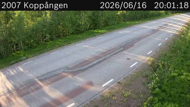 Vägkamera Koppången — väglag i Dalarna