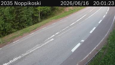 Vägkamera Noppikoski — väglag i Dalarna