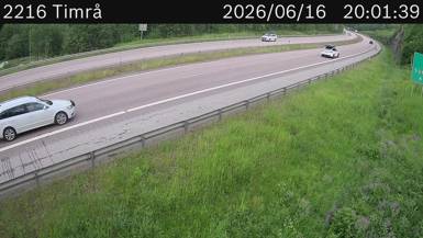 Vägkamera Timrå — väglag i Västernorrland