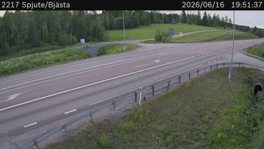 Vägkamera Spjute/Bjästa — väglag i Västernorrland