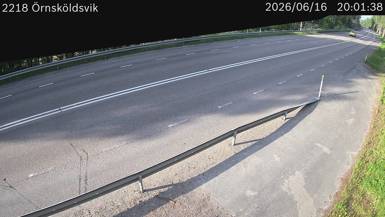 Vägkamera Örnsköldsvik — väglag i Västernorrland